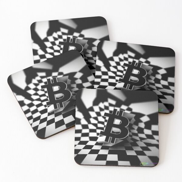 Item preview, Velocity Op Art Bitcoin designed and sold by Benito Del Ray.