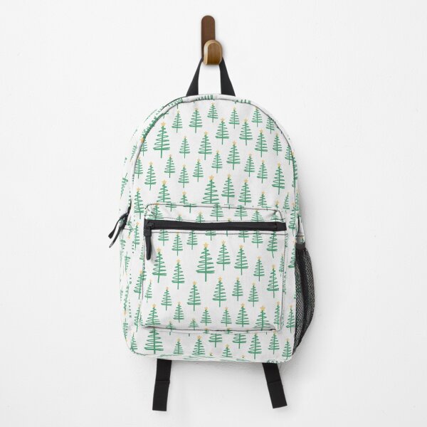 Item preview, green Christmas trees pattern designed and sold by winterpumpkin.