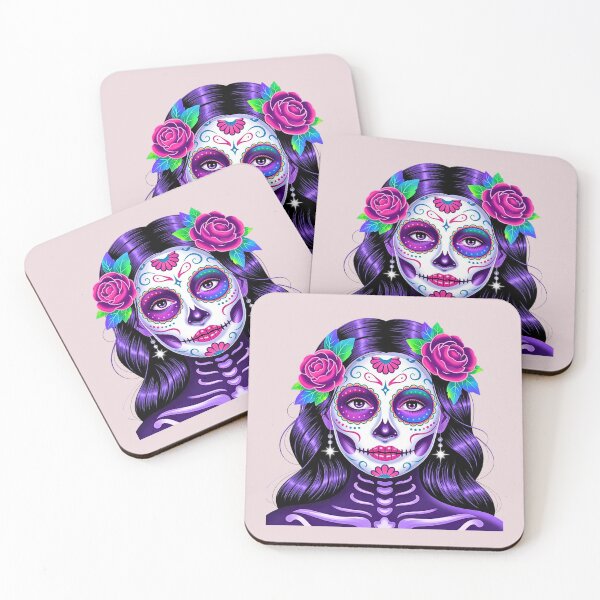 Item preview, Catrina Purple Hair designed and sold by VibrArtco.