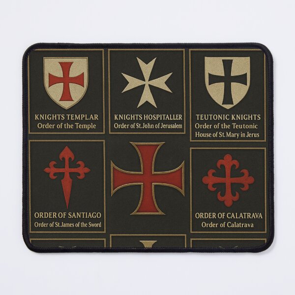 Item preview, The Great Christian Warrior Orders designed and sold by historyandmore.