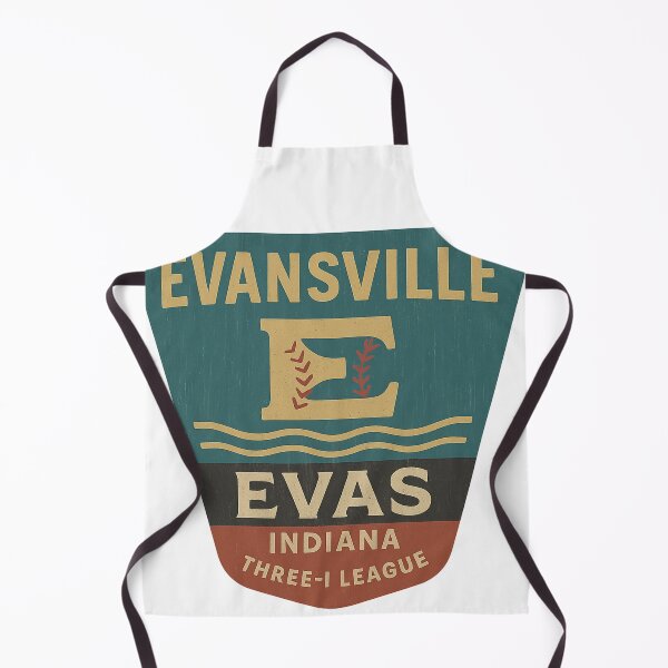 Item preview, Evansville Evas – Indiana Baseball Team (Three-I League Vintage Logo) designed and sold by BackstopAndCo.