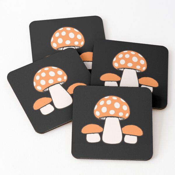 Item preview, Mushrooms Three Group Spotted Family Fungi Nature Cluster designed and sold by shirt-o-mat.