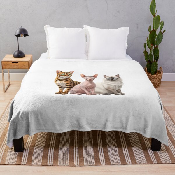 Item preview, Dear Friends, Merry Christmas, bengal cat, sphynx cat, ragdoll cat designed and sold by chipmuckdesignn.