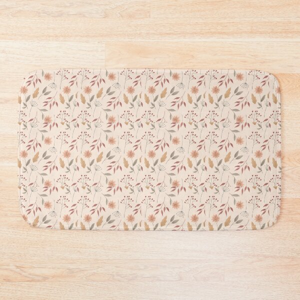 Item preview, Dusty Rose Boho Botanical, Sage Neutral Floral Watercolor, Cottagecore Autumn Leaves Aesthetic designed and sold by CharmedVille.