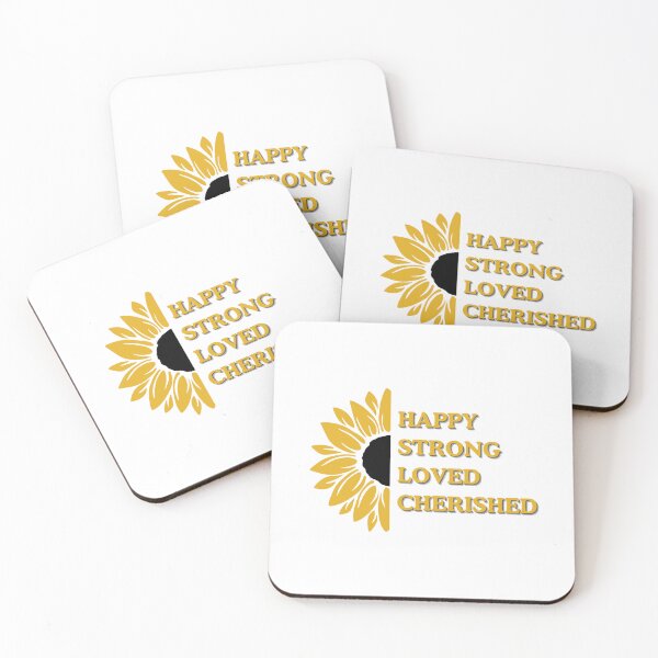Item preview, Happy, Strong, Loved, Cherished: A Celebration of Life's Gifts designed and sold by ArtLabCreations.