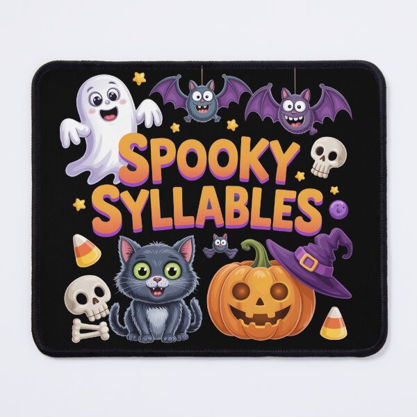 Item preview, Spooky Syllables designed and sold by Tom-Apex-Art.