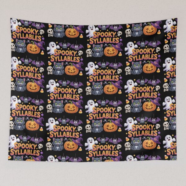 Item preview, Spooky Syllables designed and sold by Tom-Apex-Art.