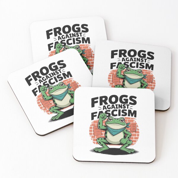Item preview, Frogs Against Fascism - Portland Frog Protest designed and sold by ZACK ART.