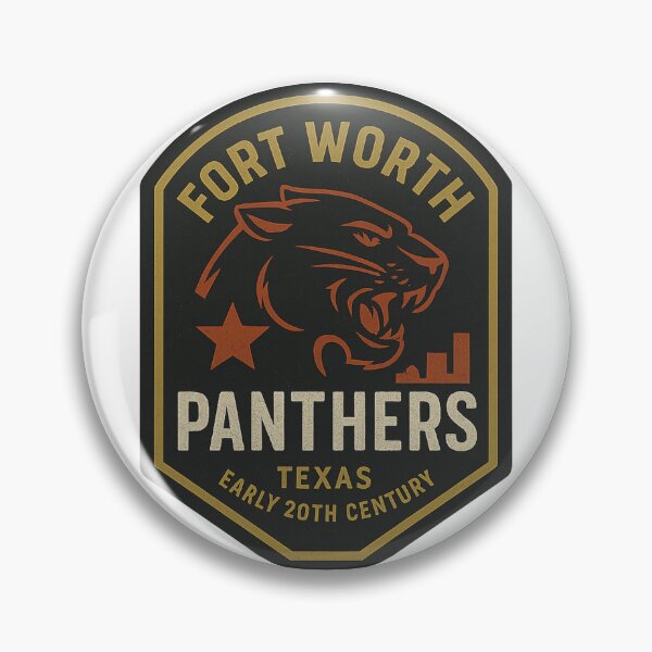 Item preview, Fort Worth Panthers – Texas Baseball Team (Early 20th Century Vintage Logo) designed and sold by BackstopAndCo.
