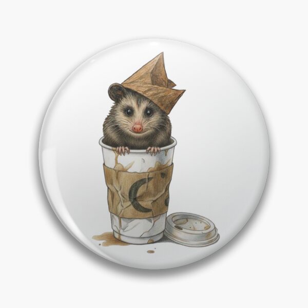 Item preview, Feral if not Caffeinated designed and sold by ickiskull.