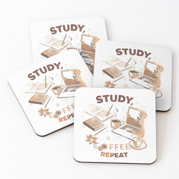 Item preview, Study Coffee Repeat Student Life designed and sold by Coffread.