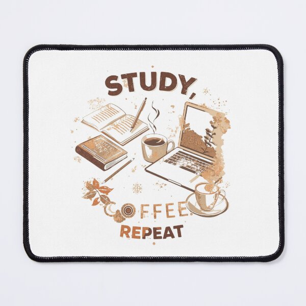 Item preview, Study Coffee Repeat Student Life designed and sold by SR8891.