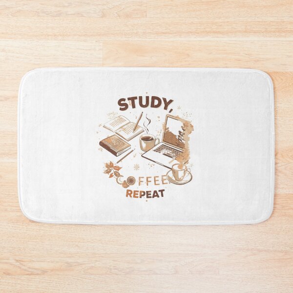 Item preview, Study Coffee Repeat Student Life designed and sold by SR8891.