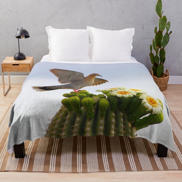Item preview, Beautiful Dove And Saguaro Cactus designed and sold by simonjayphotos.