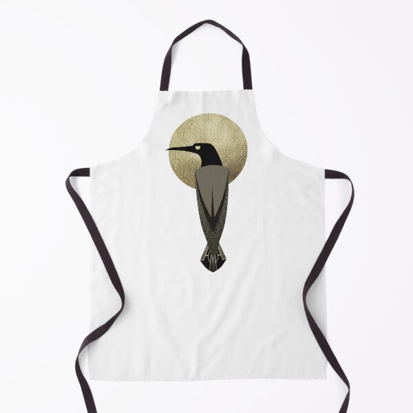 Item preview, art deco crow designed and sold by gh30rgh3.