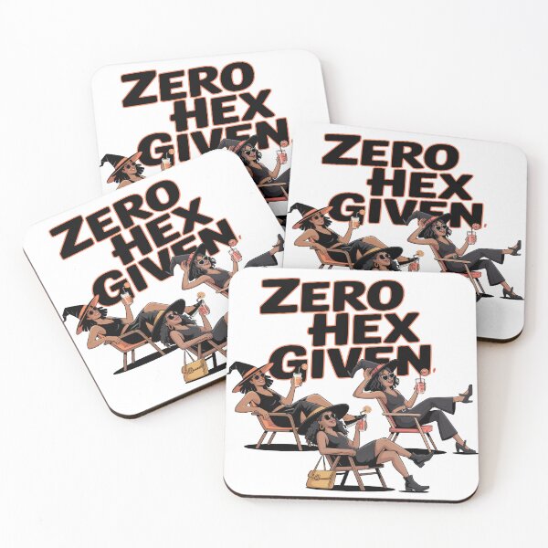 Item preview, Zero Hex Given | Stylish Witches Halloween designed and sold by FairX.