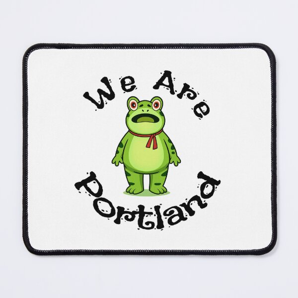 Item preview, Portland Frog - We Are Portland (Black Text) designed and sold by Wishbonedezine.