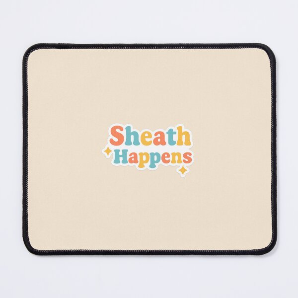 Item preview, Funny Cath Lab Sticker – Sheath Happens designed and sold by nastypastys.