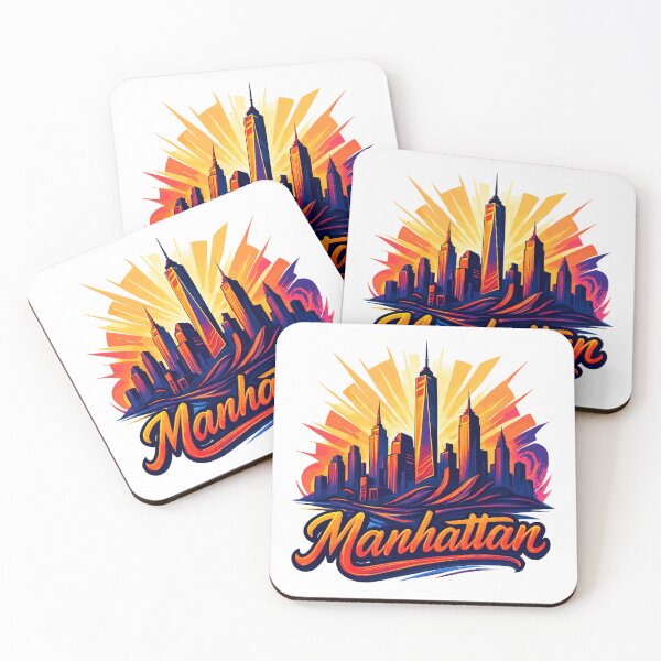 Item preview, Manhattan City New York Silhouette Gift designed and sold by Pineapple-Tree.