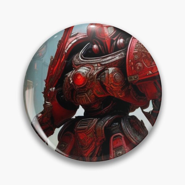 Item preview, Demon Red Space Marine - Sci Fi Art concept designed and sold by Delerat7.