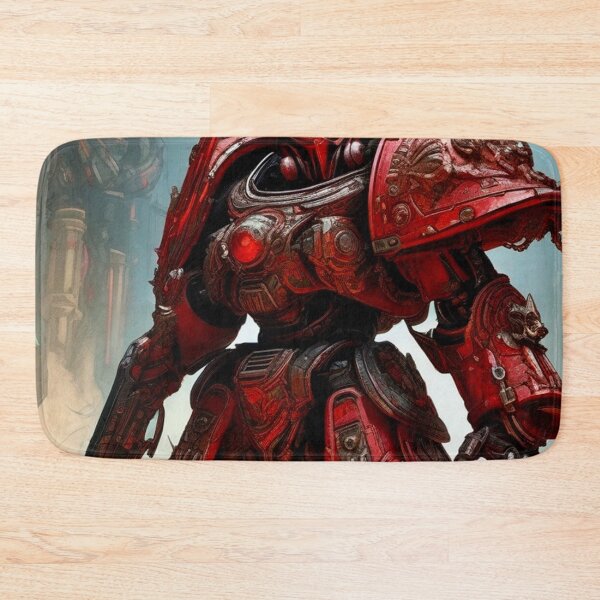 Item preview, Demon Red Space Marine - Sci Fi Art concept designed and sold by Delerat7.
