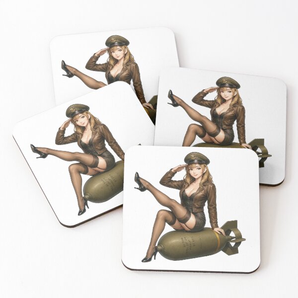 Item preview, Bomber Girl – Beauty with an Explosion of Style designed and sold by RAWLIFEGRAPHIC.