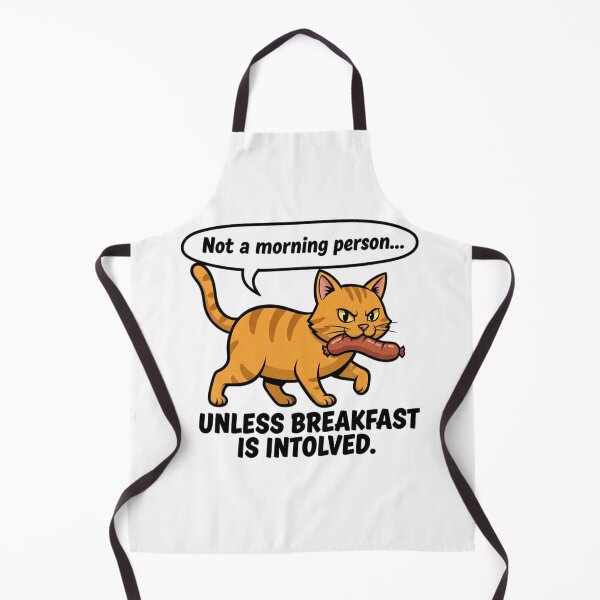Item preview, Not a Morning Person, Demands Sausage designed and sold by Silent Watch Threads..