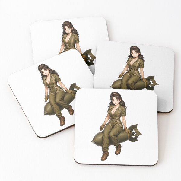 Item preview, Bomber Girl – Beauty with an Explosion of Style designed and sold by RAWLIFEGRAPHIC.
