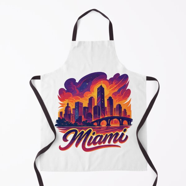 Item preview, Miami Magic City Silhouette Gift designed and sold by Pineapple-Tree.
