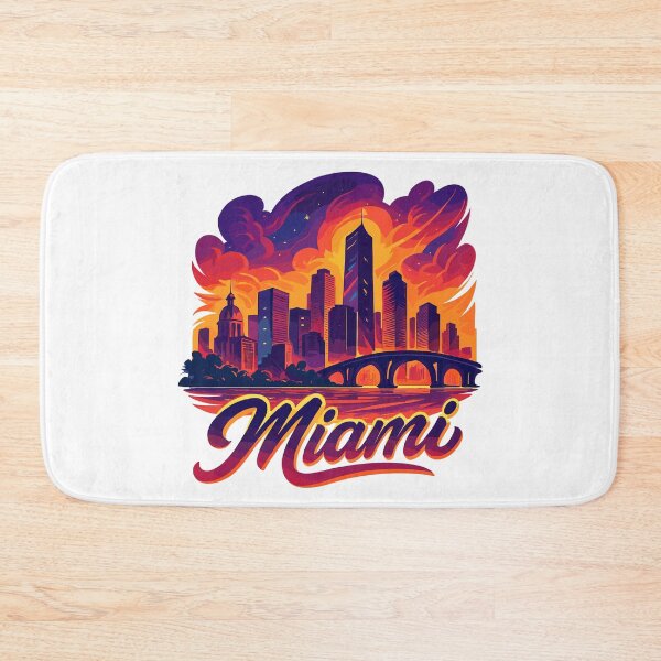 Item preview, Miami Magic City Silhouette Gift designed and sold by Pineapple-Tree.