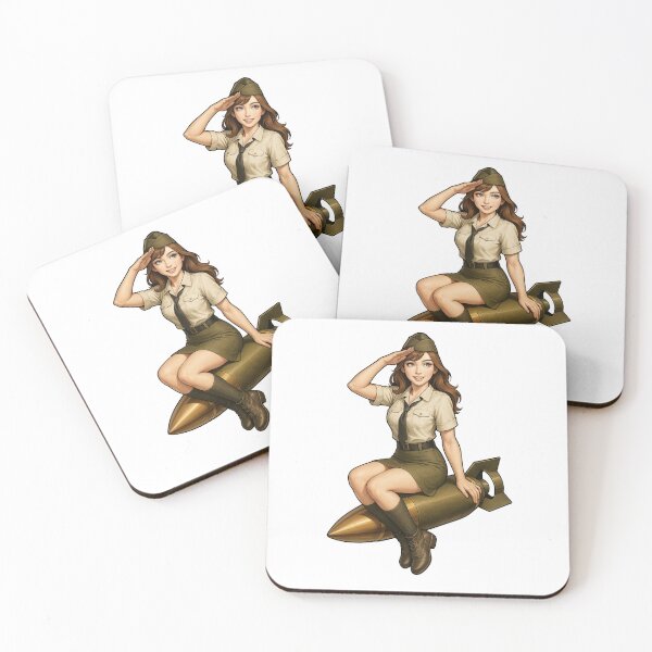 Item preview, Bomber Girl – Beauty with an Explosion of Style designed and sold by RAWLIFEGRAPHIC.