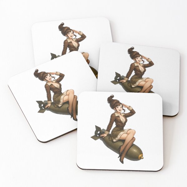 Item preview, Bomber Girl – Beauty with an Explosion of Style designed and sold by RAWLIFEGRAPHIC.