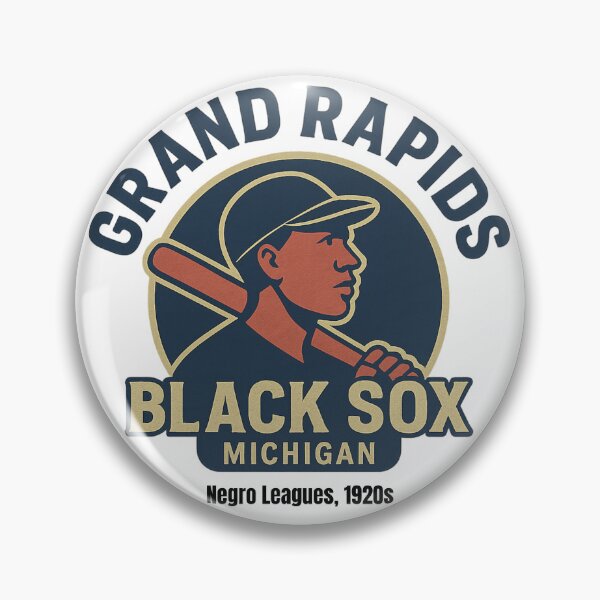 Item preview, Grand Rapids Black Sox – Michigan Baseball Team (1920s Vintage Logo) designed and sold by BackstopAndCo.