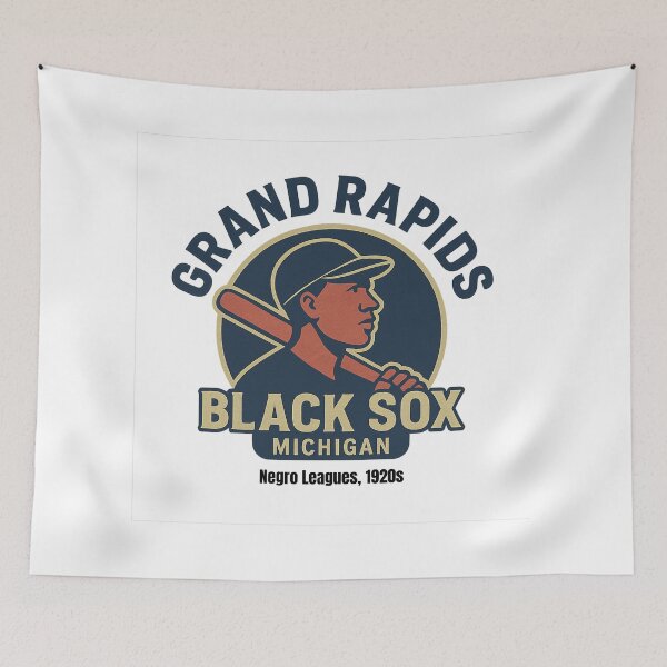 Item preview, Grand Rapids Black Sox – Michigan Baseball Team (1920s Vintage Logo) designed and sold by BackstopAndCo.
