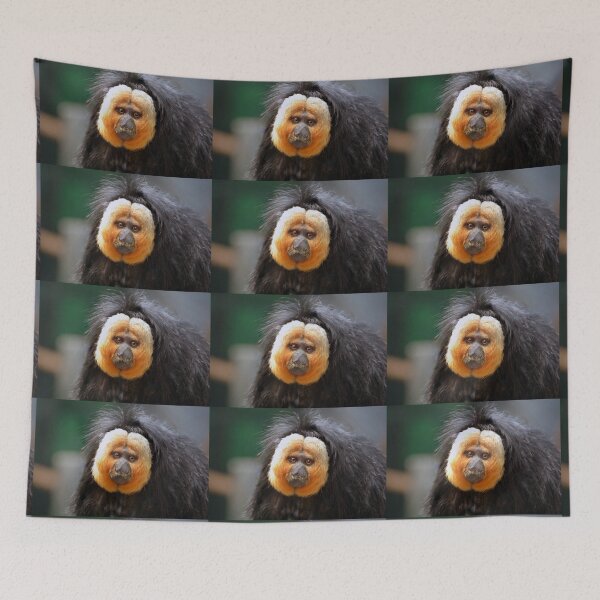 Item preview, Portrait of a Saki Monkey designed and sold by Savannah Gibbs.