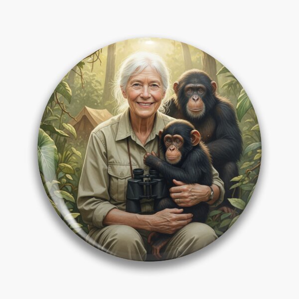Item preview, jane goodall designed and sold by FinePop.