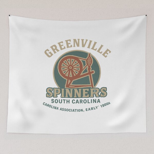 Item preview, Greenville Spinners – South Carolina Baseball Team (Early 1900s Vintage Logo) designed and sold by BackstopAndCo.