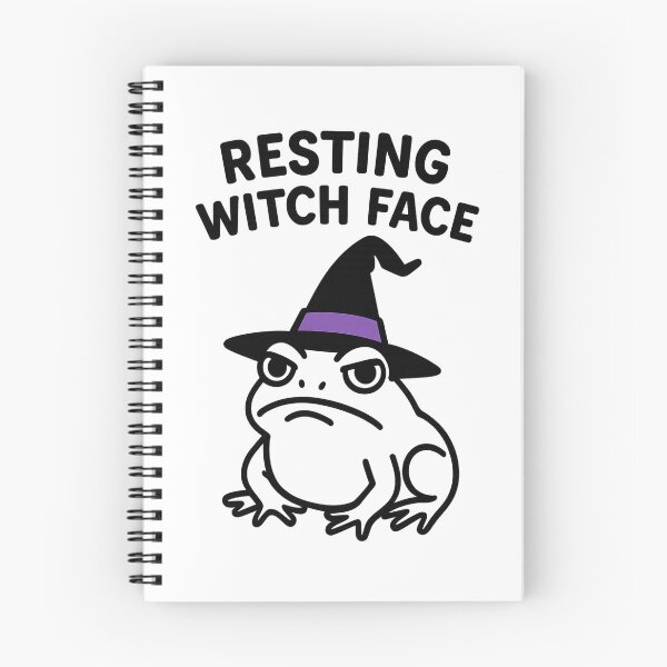 Item preview, Funny Witch Frog Spooky Season Tee designed and sold by TheFrogPunk.