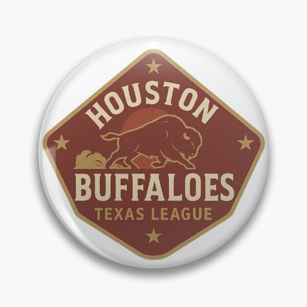 Item preview, Houston Buffaloes – Texas League Baseball Team (Vintage Logo) designed and sold by BackstopAndCo.