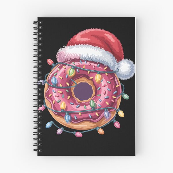 Item preview, Donut Lover Christmas Lights Santa Hat Xmas Kids Women Men  designed and sold by clothesy7.