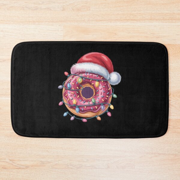 Item preview, Donut Lover Christmas Lights Santa Hat Xmas Kids Women Men  designed and sold by clothesy7.