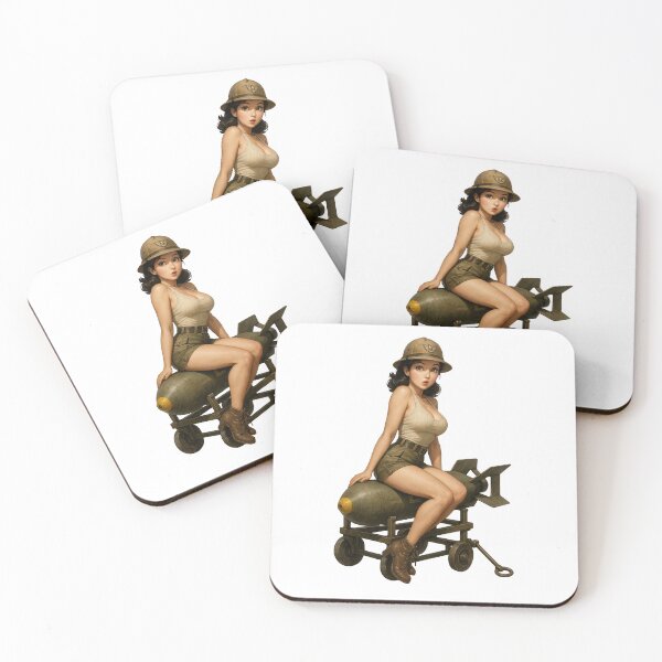 Item preview, Bomber Girl – Beauty with an Explosion of Style designed and sold by RAWLIFEGRAPHIC.