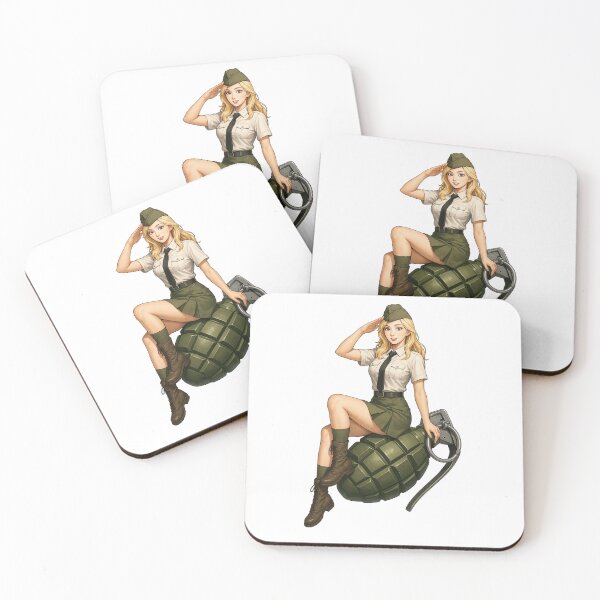 Item preview, Bomber Girl – Beauty with an Explosion of Style designed and sold by RAWLIFEGRAPHIC.