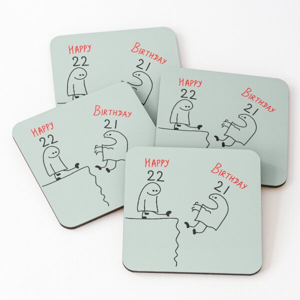 Item preview, Funny birthday card- 22nd birthday designed and sold by vyascreations.