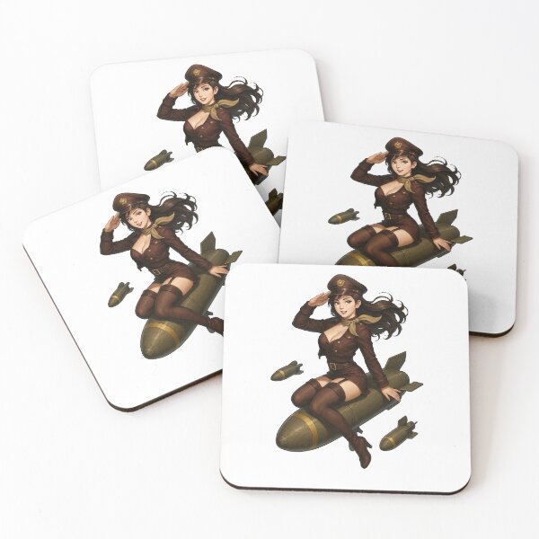 Item preview, Bomber Girl – Beauty with an Explosion of Style designed and sold by RAWLIFEGRAPHIC.