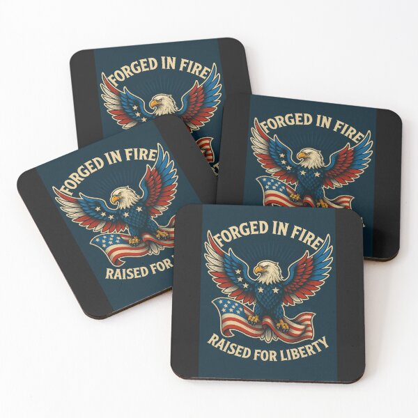 Item preview, 250th Anniversary of the USA - Forged in Fire. Raised for Liberty designed and sold by Collins Design.