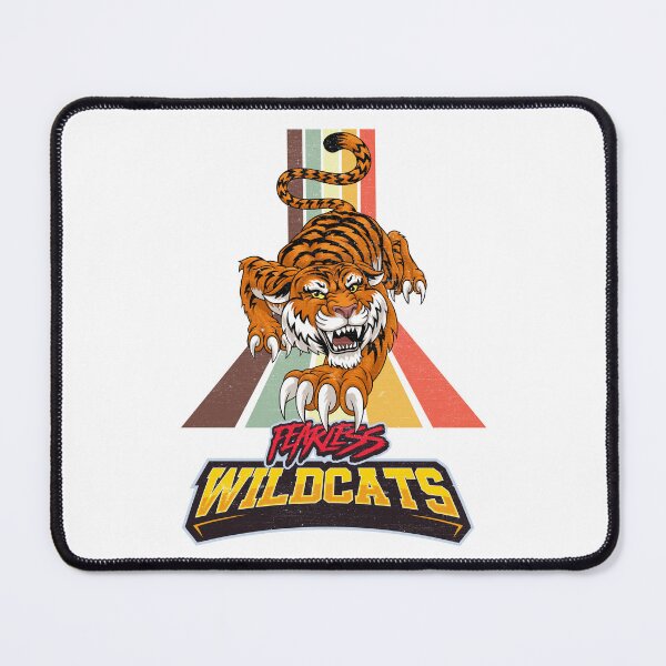 Item preview, Retro Fearless Wildcats Tiger Distress designed and sold by CreativeCrewApp.