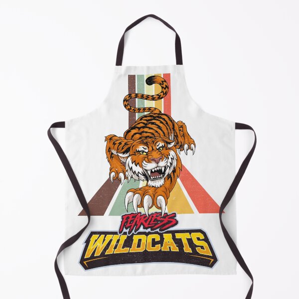 Item preview, Retro Fearless Wildcats Tiger Distress designed and sold by CreativeCrewApp.