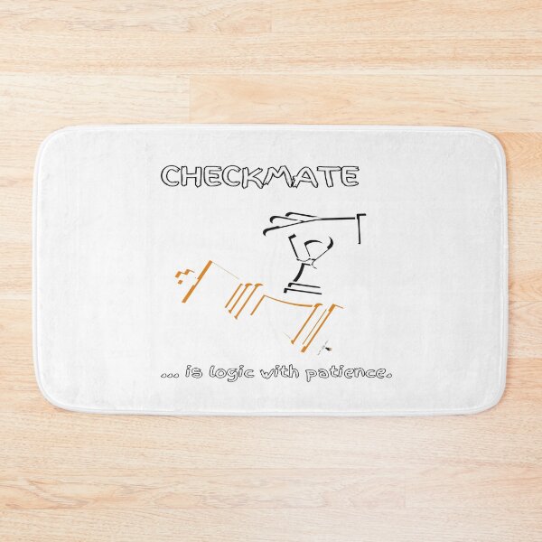 Item preview, Checkmate  —is Logic with Patience designed and sold by PawnShiftGoods.