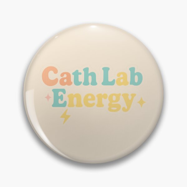 Item preview, Pastel Cath Lab Energy Nurse Sticker designed and sold by nastypastys.